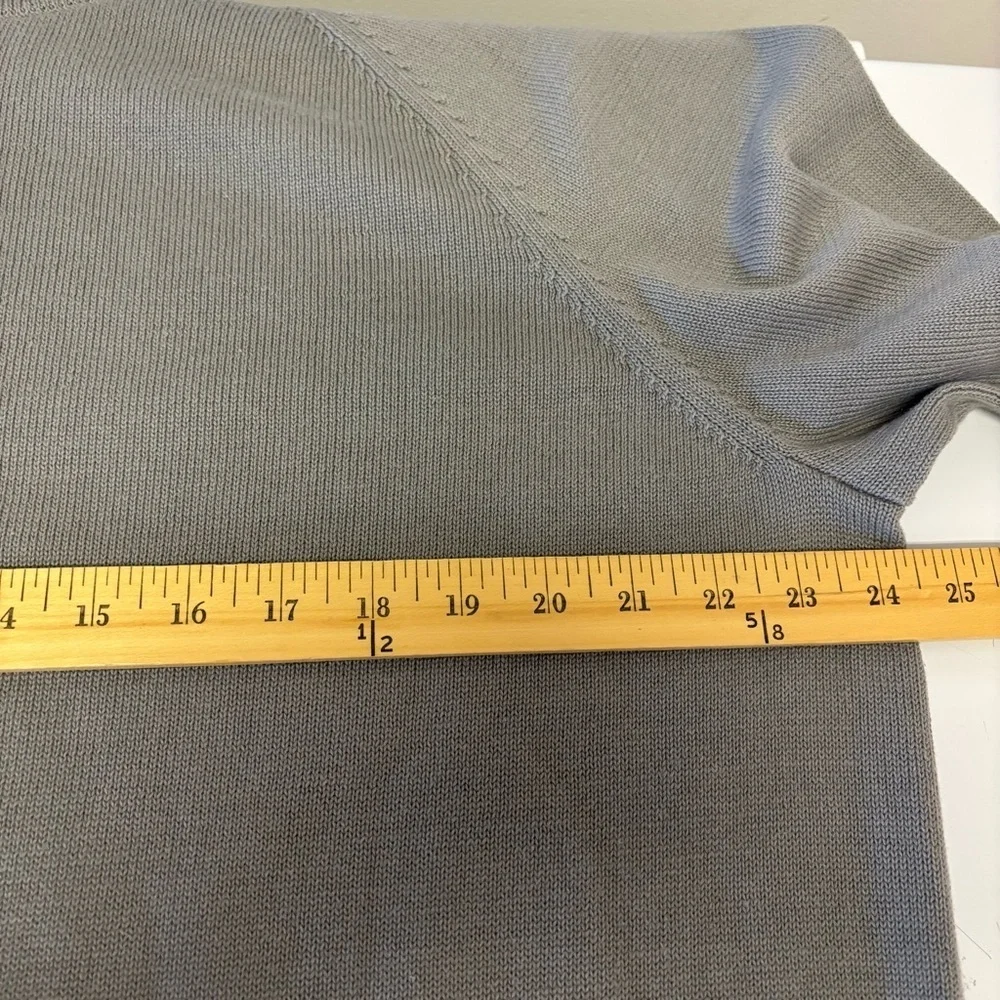 Rhone Crewneck Pullover Knit Gray Sweater Men’s Size XL